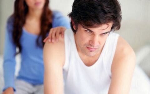 Încălcarea funcției erectile la un bărbat cu prostatită